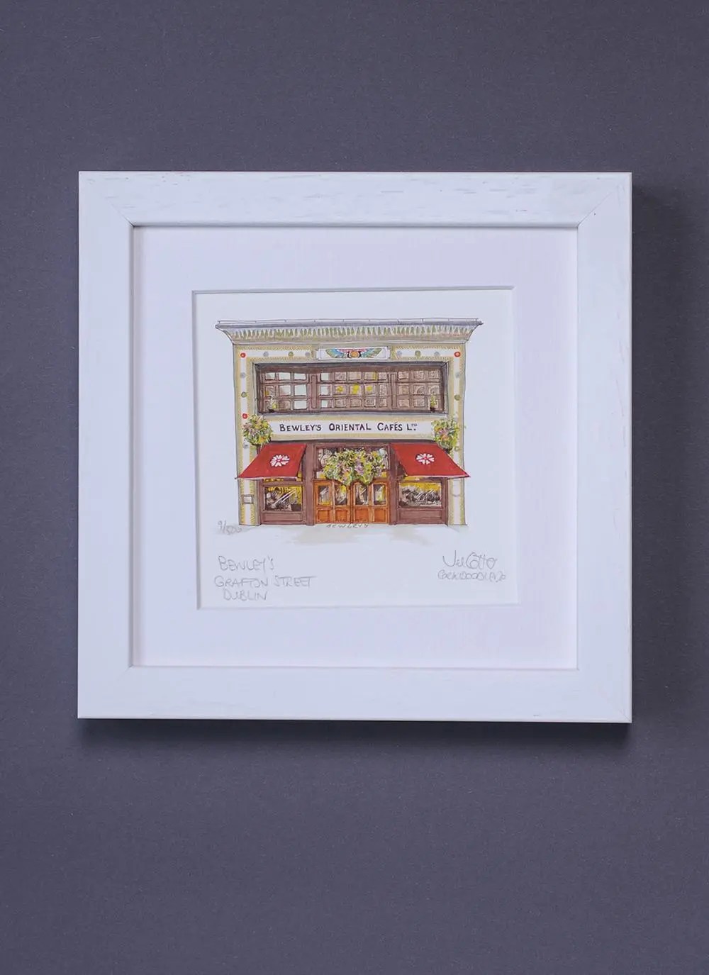 Bewley's Dublin Framed Art Blarney